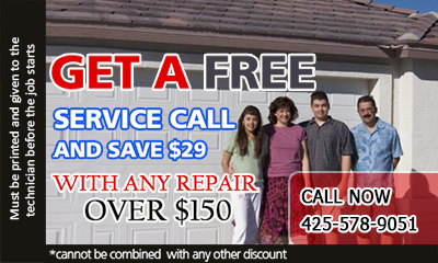 Garage Door Repair Lynnwood coupon - download now!